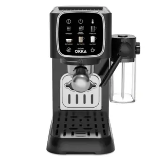 Okka Espresso Solo M Semi-Automatic Espresso Machine OK0032-05 Black-Chrome