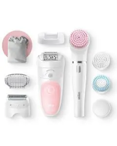 Épilateur BRAUN Silk-Epil 5 SES5-895BS SensoSmart Blanc & Rose