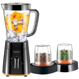 Kenwood Blender With 2 Mills 1.5 Liter - 500 Watt - Black - BLP16.360