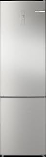 NoFrost Combi Refrigerator, 330 Liters, Digital screen, Silver