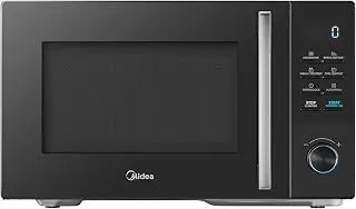 Midea Digital Solo Microwave 25 Liter, 900 Watt Inverter, Black