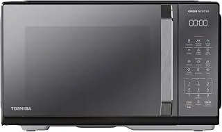 Toshiba Microwave 25 Liter, 1000 Watt Inverter With Grill, Black