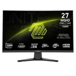 MSI MAG 275CQF E18 27″ WQHD Incurvé 180 Hz
