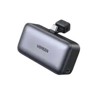 Ugreen Pb503 5000Mah Powerbank With Usb-C Port And Integrated Usb-C Connector
