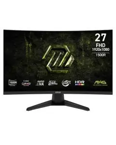 Ecran Gamer MSI MAG 275CF X24 27" FHD 240Hz VA Noir