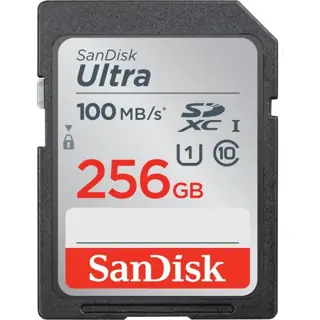 Carte Mémoire SanDisk Ultra 256Go SDHC 100MB/s