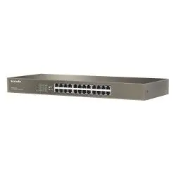 Switch De Bureau Tenda TEG1024G 1000M 24 ports 10/100/1000 Mbps Noir