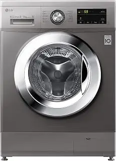 LG Front Load Washing Machine 8/5KG With DD Motor,Stone Silver- Chrome Knob