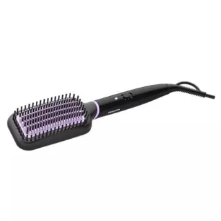 Philips Heated Straightening Brush with Ionic Care, 2 Heat Settings