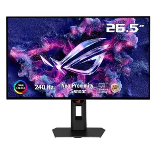 لابتوب Asus 26.5" ROG Strix OLED Gaming Monitor, XG27AQDMGR - Black