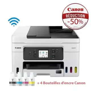 IMPRIMANTE À RÉSERVOIR INTÉGRÉ CANON MAXIFY GX4040 WIFI