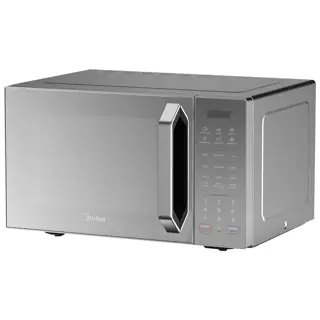 Midea EM0P042MX-S Solo Microwave, 32 Liter, Digital, 1000 Watt - Silver