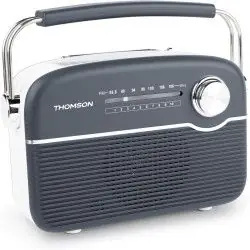 سماعة صوت Radio Bluetooth à recharge solaire - RTS450BTG THOMSON