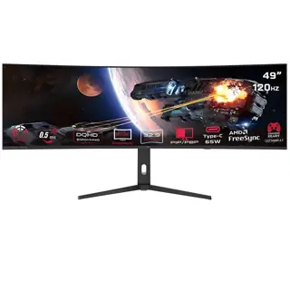 مستلزم ألعاب GAMEON GOC49DQHD120 Spectra Pro X Series