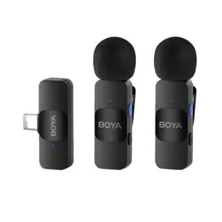 ملحق Boya BY-V20 Double Type C Microphone - Black