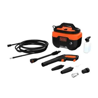 Black+Decker Electric Corded Pressure Washer 1300W, BEPW1300H-B5