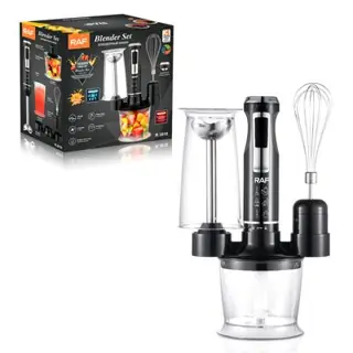 Mixeur Plongeant Raf 1600W Noir R-3010