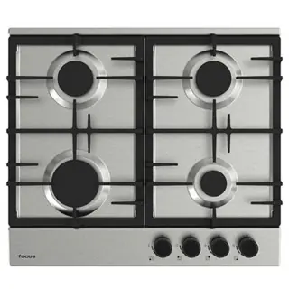 فرن Table de cuisson Focus F408X 60 cm - Inox