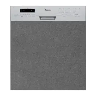 LAVE VAISSELLE FOCUS F502X 12 COUVERTS SILVER.