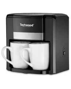 Cafetière Techwood 2 Tasses Duo Noir (TCA-206)