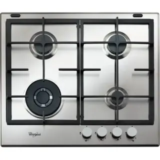 فرن Plaque de Cuisson Whirlpool GMA6422IX 4 Feux 60 cm Inox