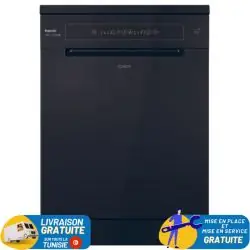 غسالة LAVE VAISSELLE CANDY 13 Couverts / NOIR / CF3E9L0B-80