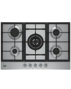 Plaque De Cuisson Encastrable Beko HIAW75225SL 5 Feux 75Cm Inox