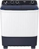 Haier Home Twin Tub Washing Machine 8 Kg, White - HTW80-1217