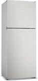 Bosch Series 2 Free-Standing Refrigerator With Freezer At Top Metallic Silver 365