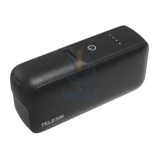 TELESIN Power Bank For GoPro HERO13 Batteries - Black