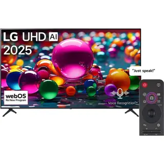 سماعة صوت ال جي تلفزيون ذكي، 50 بوصة، 4K UHD، LED، ريسيفر مدمج، 50UA85006LA
