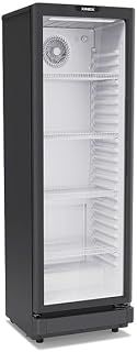General Supreme Single Door Showcase Refrigerator (240 Ltrs) Black. GS230XB
