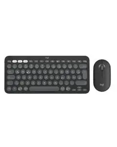 Ensemble Clavier & Souris Sans Fil LOGITECH Combo Pebble 2 - Noir