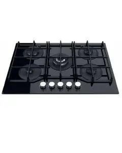 PLAQUE DE CUISSON ARISTON 5 FEUX 75CM / NOIR / AGS72F-BK