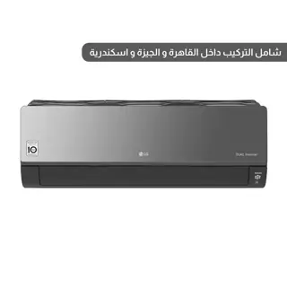 LG Air Conditioner Art Cool Inverter 3 HP Cooling And Heating, Black