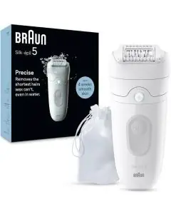 EPILATEUR Braun Silk Epil 5 Blanc et Gris / SE5-011