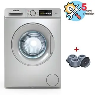غسالة MACHINE A LAVER FRONTAL BRANDT BLF615S 6KG SILVER.