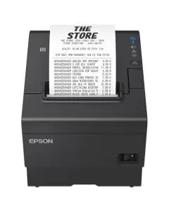 Imprimante de Tickets Epson TM-T88VII USB+Réseau Noir
