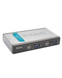 Switch D-LINK DKVM-4U 4 ports avec câbles intégrés USB