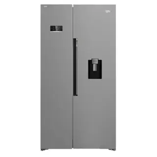 ثلاجة Réfrigérateur Side by Side Beko RGNE2635SX 635L Inverter Silver