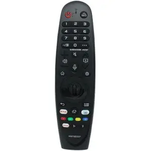 Remote Control AN-MR20GA, Compatible with LG TV, Voice Control - Black