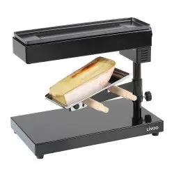 Appareil à Raclette Traditionnel LIVOO DOC159 Noir