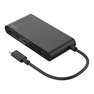 ملحق Hub USB Belkin AVC021HQBK 5 ports USB Type-C et HDMI 4K - Noir