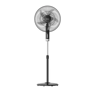 جهاز منزلي Midea FS45-25MT-BK Stand Fan, 75W, 5 Blades, 3 Speeds - Black