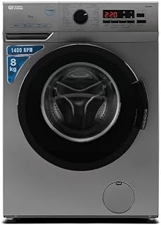 General Supreme Washing Machine Automatic Front Load 8 KG, 15 Programs