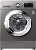 LG Front Load Washing Machine 8/5KG With DD Motor,Stone Silver- Chrome Knob