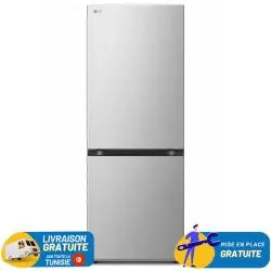 ثلاجة Réfrigérateur Combiné LG GW-B459FMGW 341L NoFrost Silver