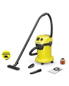 طابعة Aspirateur Multifonction KÄRCHER WD3 P-V 1000W - Noir&Jaune
