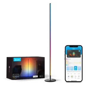 GOVEE RGBICW Smart Corner Light Lamp, H6076 – Black