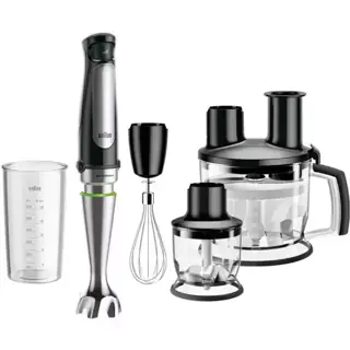 Braun MQ7085x Multiquick 7 Hand Blender, 1000 W - Silver Black